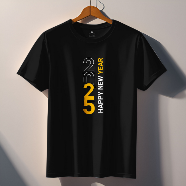 Men's Printed T-Shirt | New Year 2025