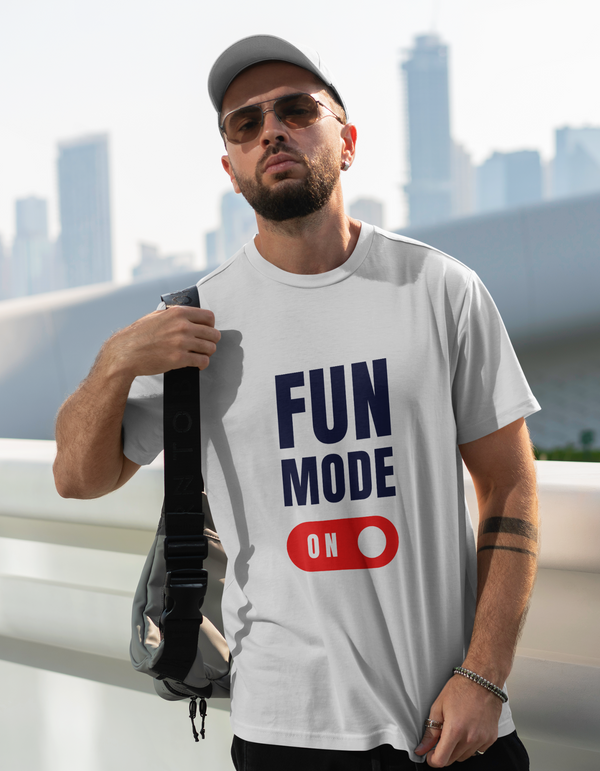 Men's Printed T-Shirt | Fun mode on
