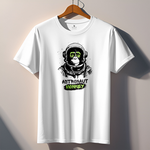 Men's Printed T-Shirt | Astronaut monkey