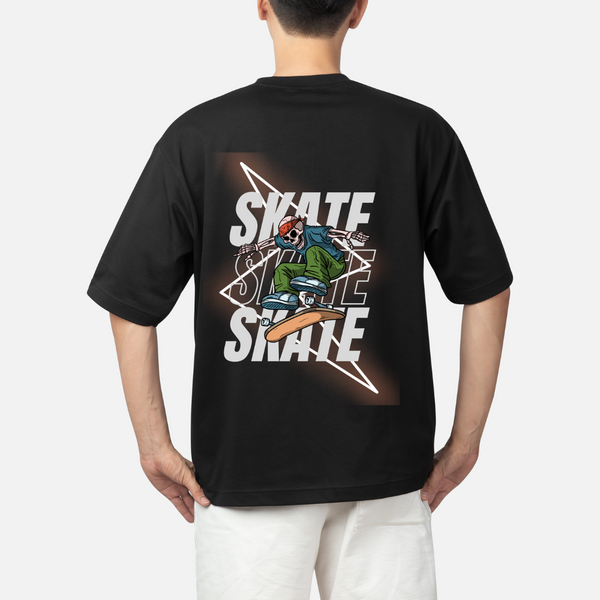 Men's Oversize Printed T-Shirt | Skate