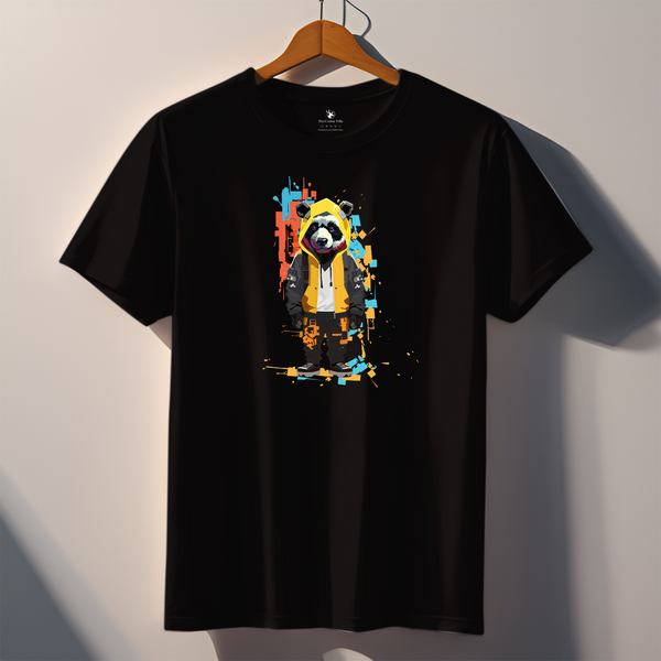 Men's Printed T-Shirt | 3D Panda