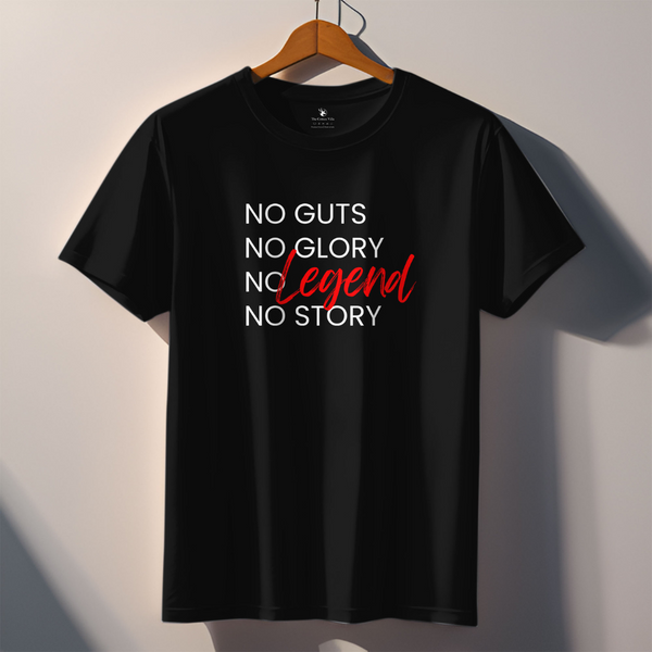 Men's Printed T-Shirt | No Guts