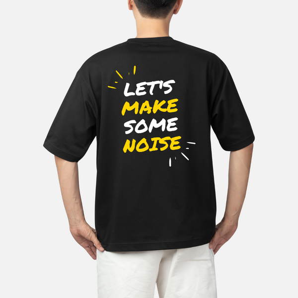 Men's Oversize Printed T-Shirt | Let's make some noise