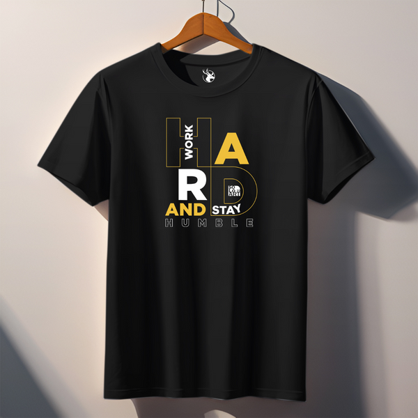 Men's Printed T-Shirt | Hard Work