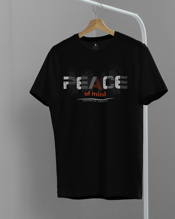 Men's Printed T-Shirt | Peace of mind