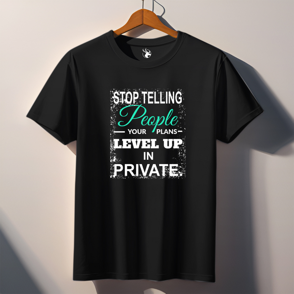 Men's Printed T-Shirt | Stop Telling