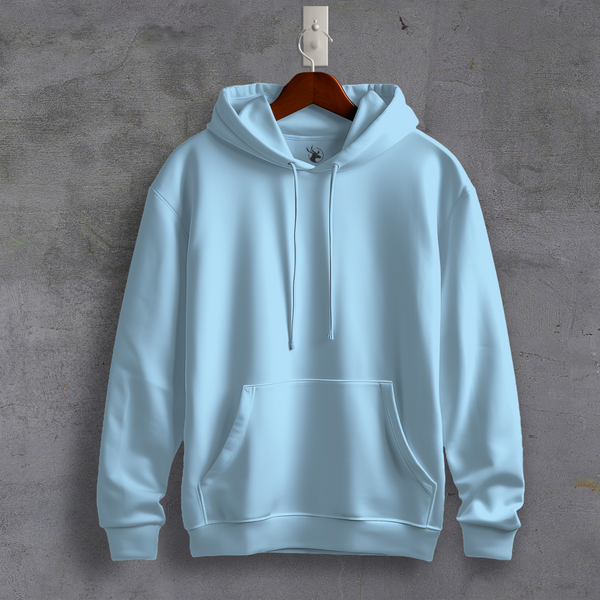 Baby Blue Pullover Hoodie