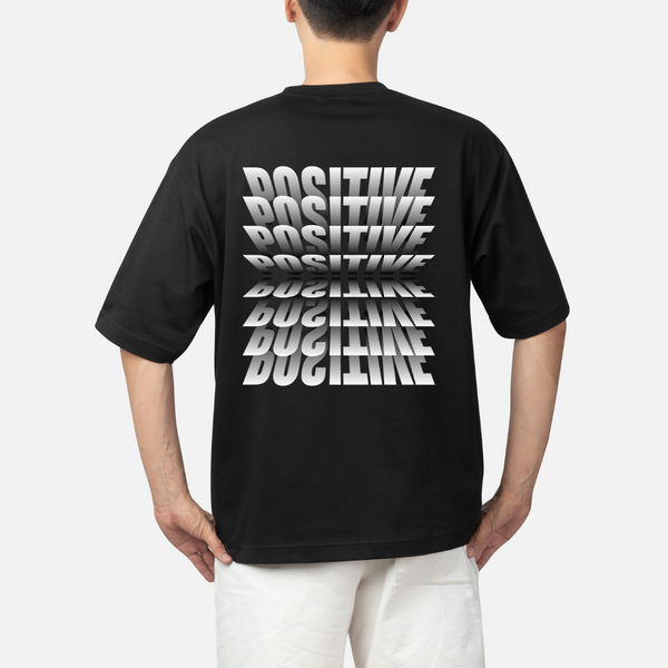 Men's Oversize Printed T-Shirt | Positive